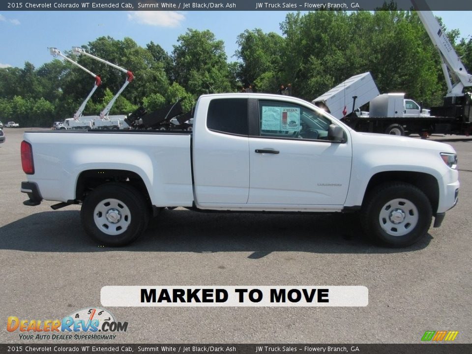 2015 Chevrolet Colorado WT Extended Cab Summit White / Jet Black/Dark Ash Photo #6