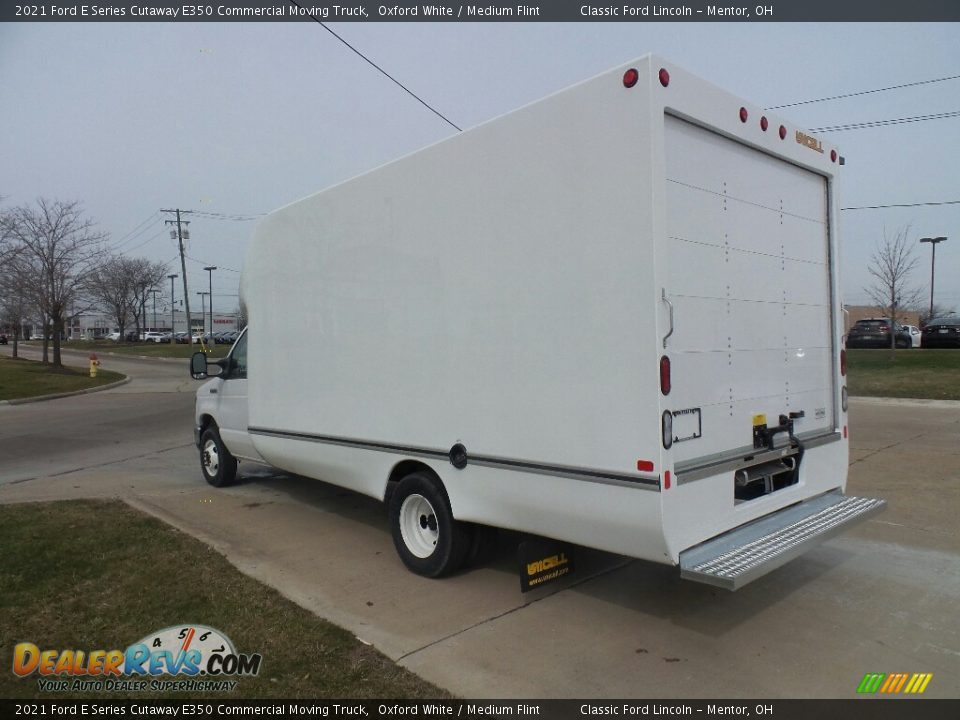 2021 Ford E Series Cutaway E350 Commercial Moving Truck Oxford White / Medium Flint Photo #5