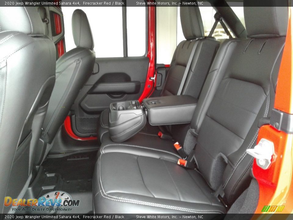 Rear Seat of 2020 Jeep Wrangler Unlimited Sahara 4x4 Photo #16
