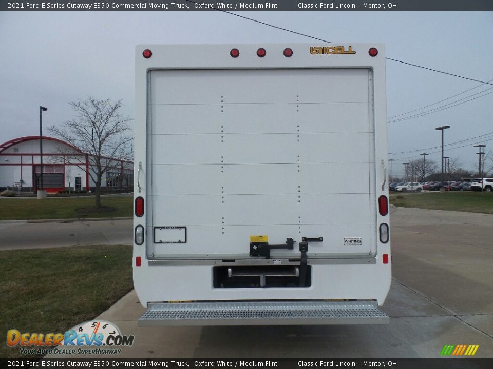 2021 Ford E Series Cutaway E350 Commercial Moving Truck Oxford White / Medium Flint Photo #6