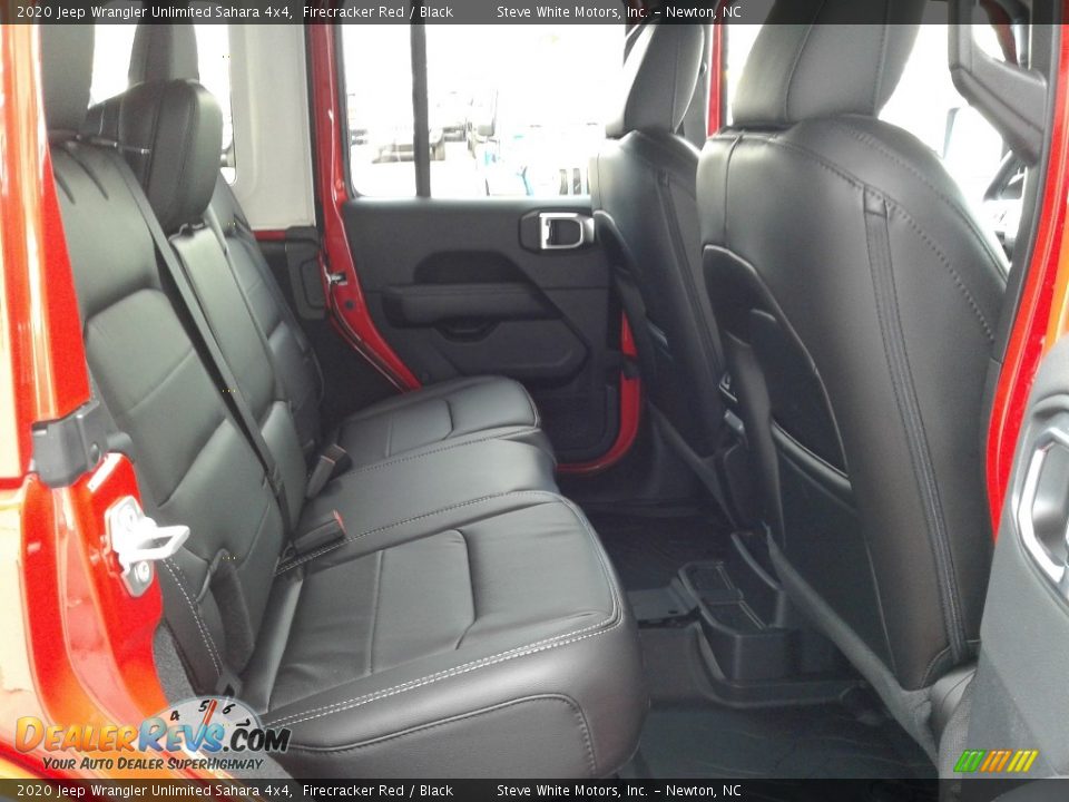 Rear Seat of 2020 Jeep Wrangler Unlimited Sahara 4x4 Photo #19