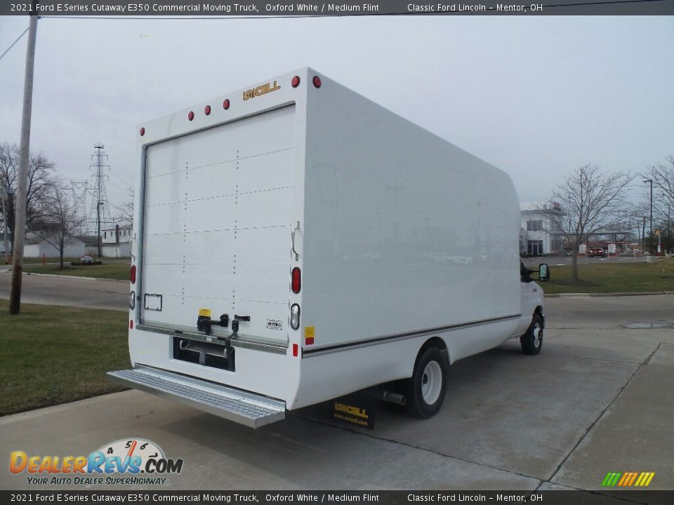 2021 Ford E Series Cutaway E350 Commercial Moving Truck Oxford White / Medium Flint Photo #8