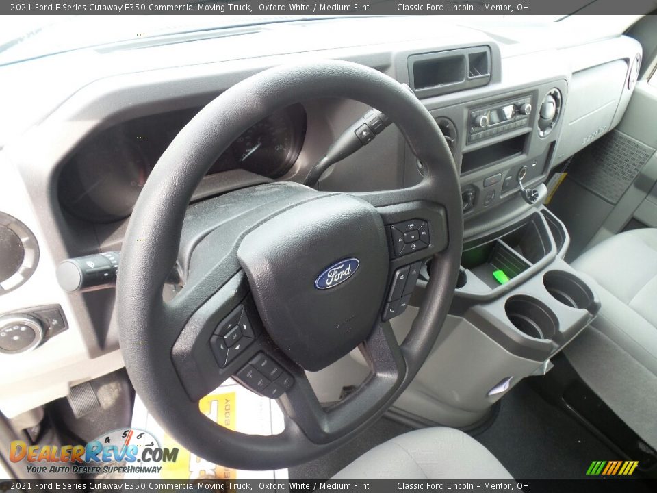 2021 Ford E Series Cutaway E350 Commercial Moving Truck Steering Wheel Photo #11