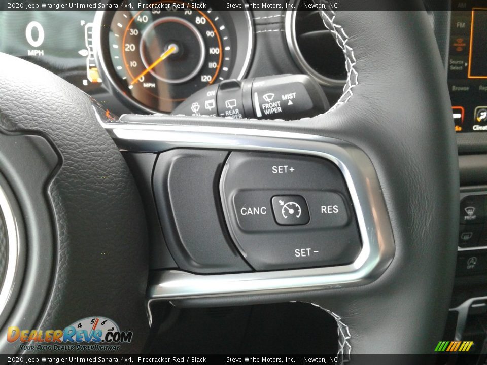 2020 Jeep Wrangler Unlimited Sahara 4x4 Steering Wheel Photo #22