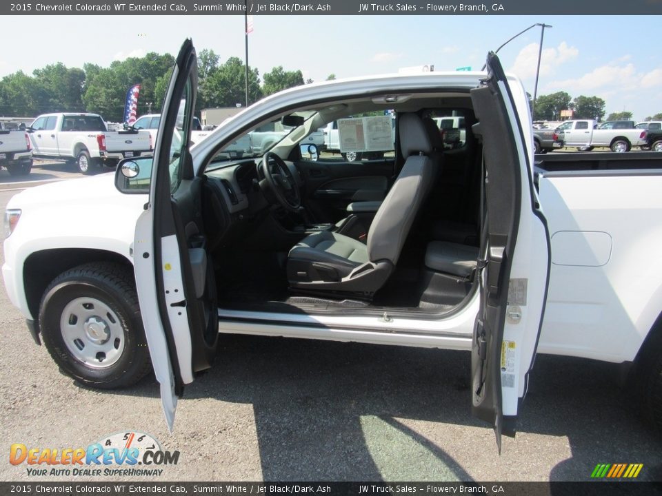 2015 Chevrolet Colorado WT Extended Cab Summit White / Jet Black/Dark Ash Photo #13