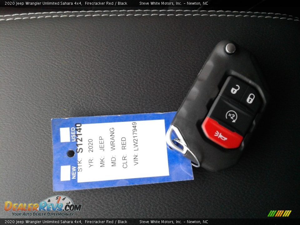 2020 Jeep Wrangler Unlimited Sahara 4x4 Firecracker Red / Black Photo #32