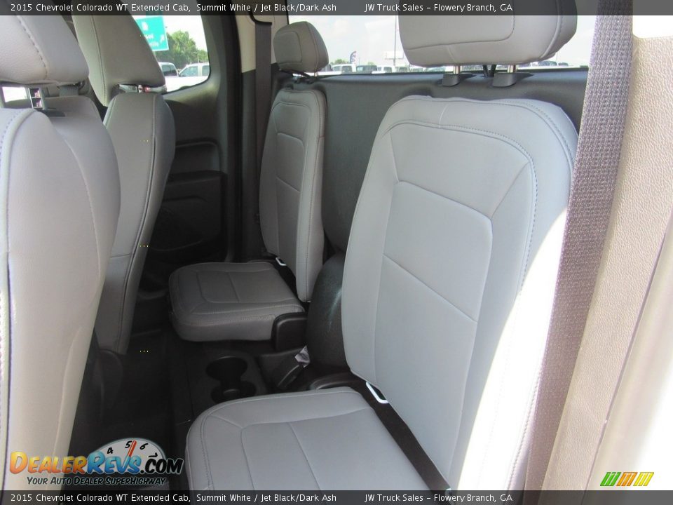 2015 Chevrolet Colorado WT Extended Cab Summit White / Jet Black/Dark Ash Photo #28
