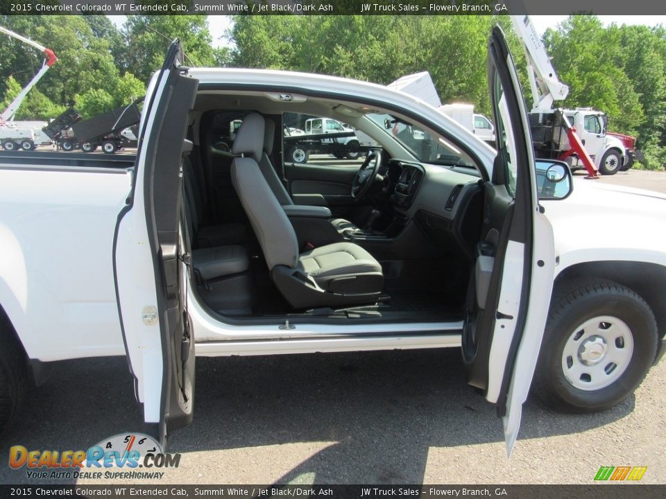 2015 Chevrolet Colorado WT Extended Cab Summit White / Jet Black/Dark Ash Photo #33