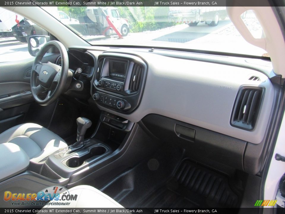 2015 Chevrolet Colorado WT Extended Cab Summit White / Jet Black/Dark Ash Photo #36