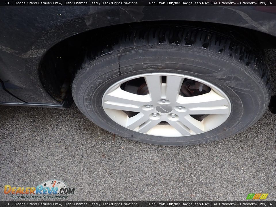 2012 Dodge Grand Caravan Crew Dark Charcoal Pearl / Black/Light Graystone Photo #2
