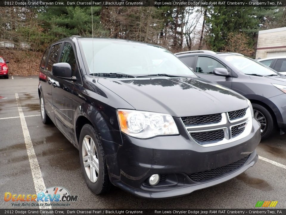 2012 Dodge Grand Caravan Crew Dark Charcoal Pearl / Black/Light Graystone Photo #4