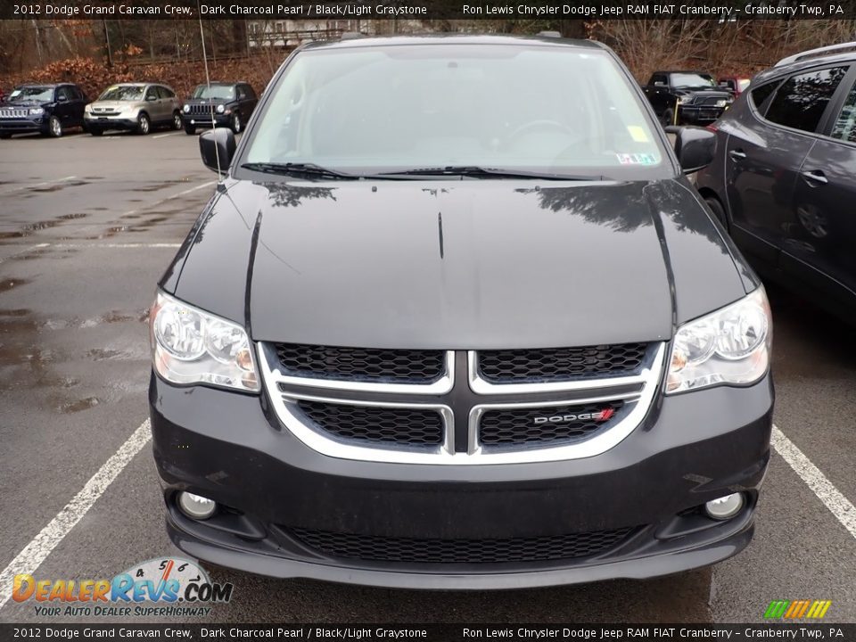 2012 Dodge Grand Caravan Crew Dark Charcoal Pearl / Black/Light Graystone Photo #5