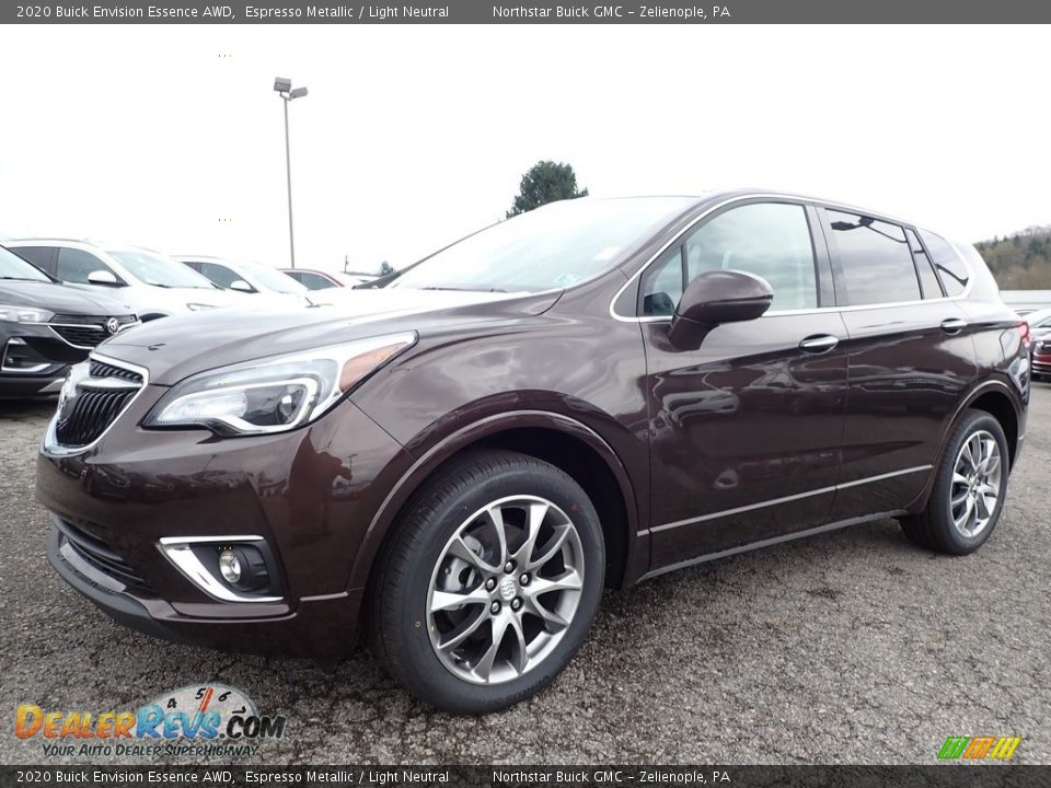 2020 Buick Envision Essence AWD Espresso Metallic / Light Neutral Photo #1