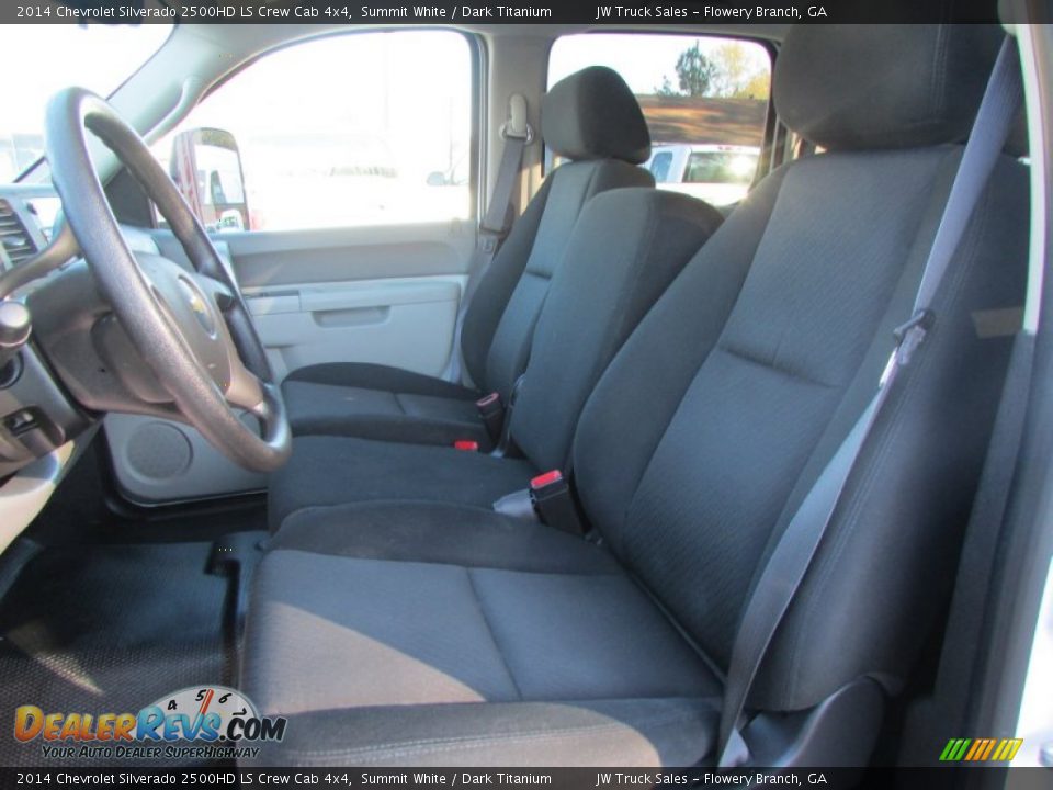 Front Seat of 2014 Chevrolet Silverado 2500HD LS Crew Cab 4x4 Photo #32