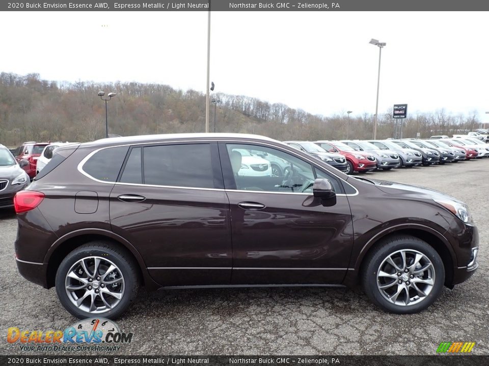 2020 Buick Envision Essence AWD Espresso Metallic / Light Neutral Photo #4