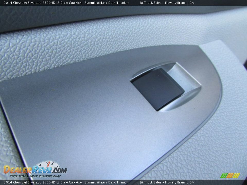 2014 Chevrolet Silverado 2500HD LS Crew Cab 4x4 Summit White / Dark Titanium Photo #36