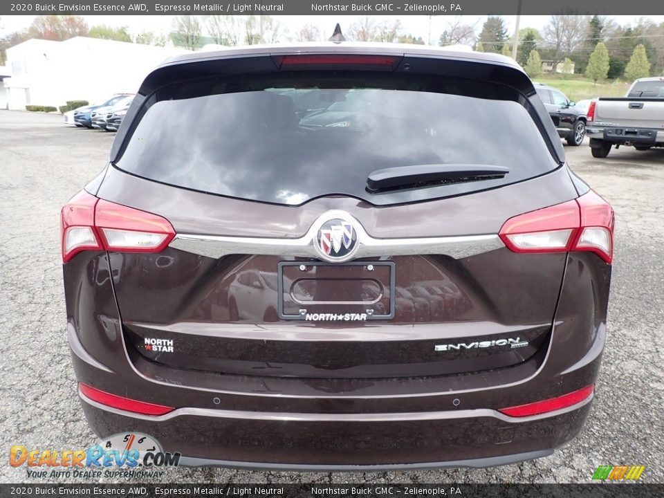 2020 Buick Envision Essence AWD Espresso Metallic / Light Neutral Photo #6