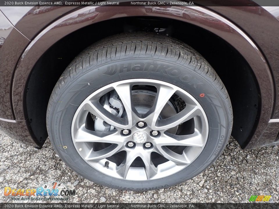 2020 Buick Envision Essence AWD Espresso Metallic / Light Neutral Photo #10