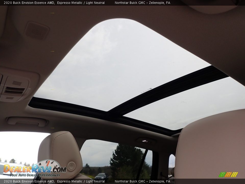 2020 Buick Envision Essence AWD Espresso Metallic / Light Neutral Photo #11