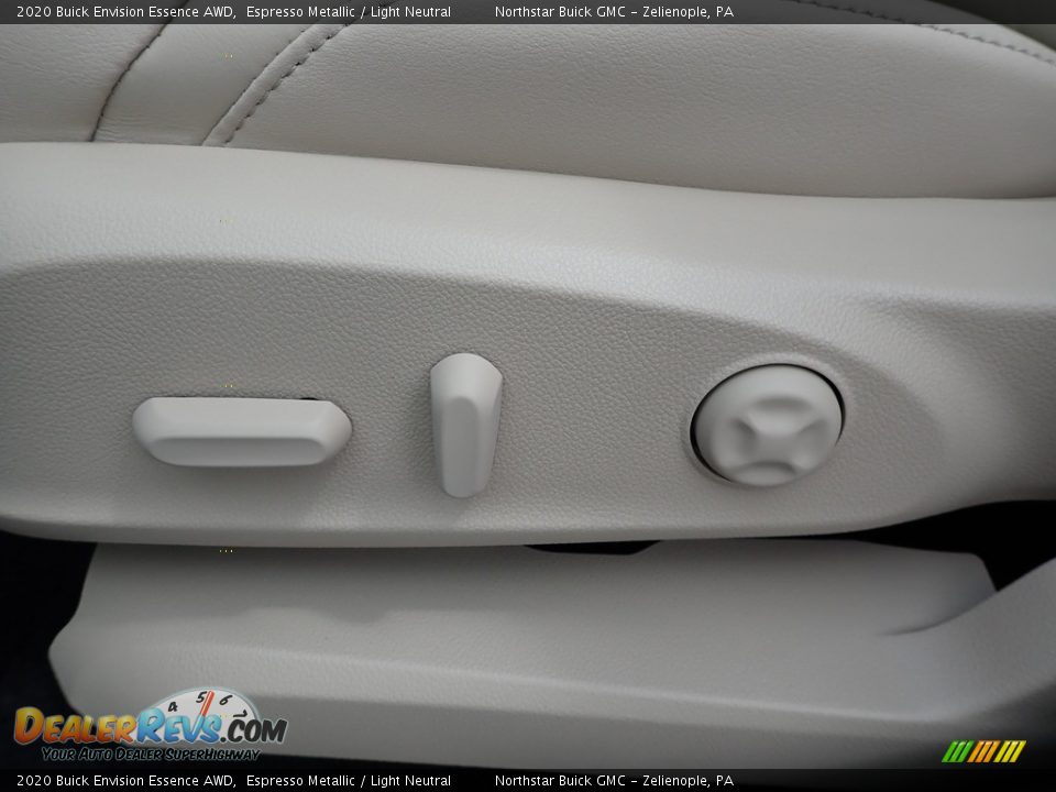 2020 Buick Envision Essence AWD Espresso Metallic / Light Neutral Photo #12