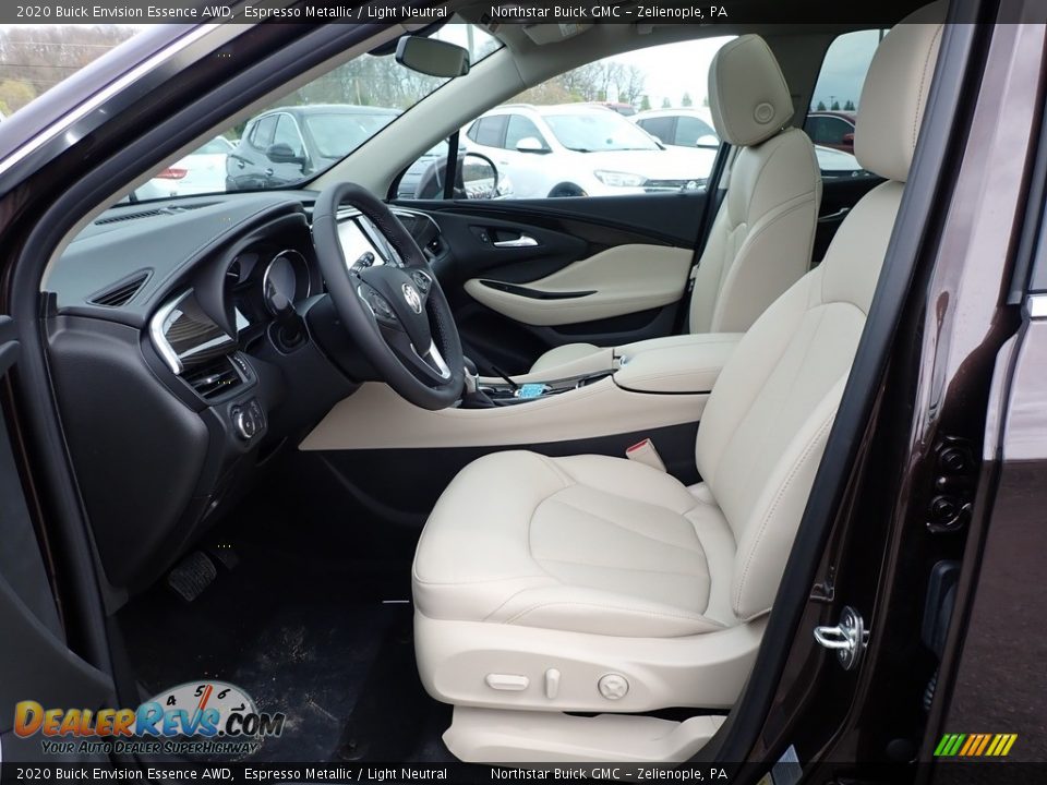 2020 Buick Envision Essence AWD Espresso Metallic / Light Neutral Photo #14