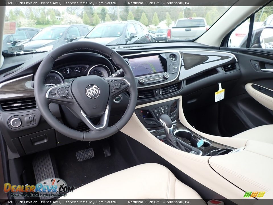 2020 Buick Envision Essence AWD Espresso Metallic / Light Neutral Photo #16