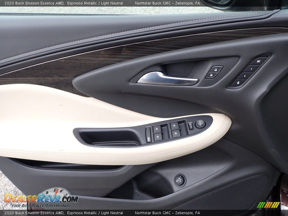2020 Buick Envision Essence AWD Espresso Metallic / Light Neutral Photo #17