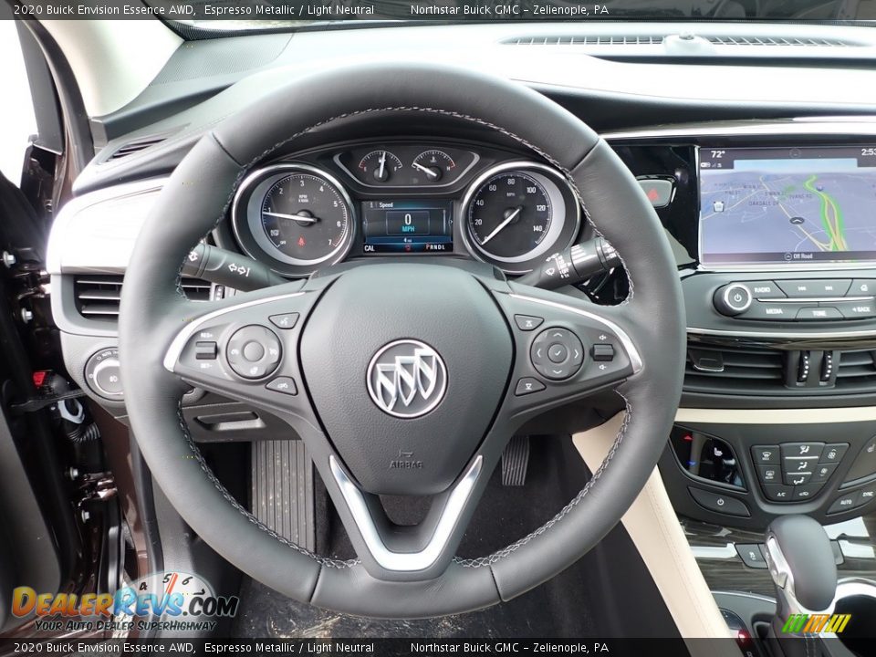 2020 Buick Envision Essence AWD Espresso Metallic / Light Neutral Photo #18