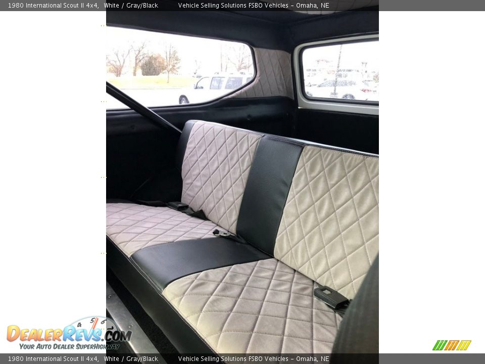 Rear Seat of 1980 International Scout II 4x4 Photo #5