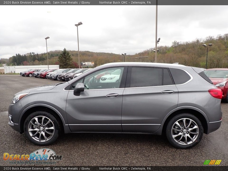 2020 Buick Envision Essence AWD Satin Steel Metallic / Ebony Photo #9
