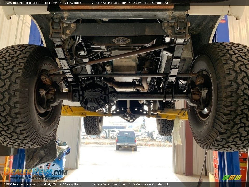 Undercarriage of 1980 International Scout II 4x4 Photo #10