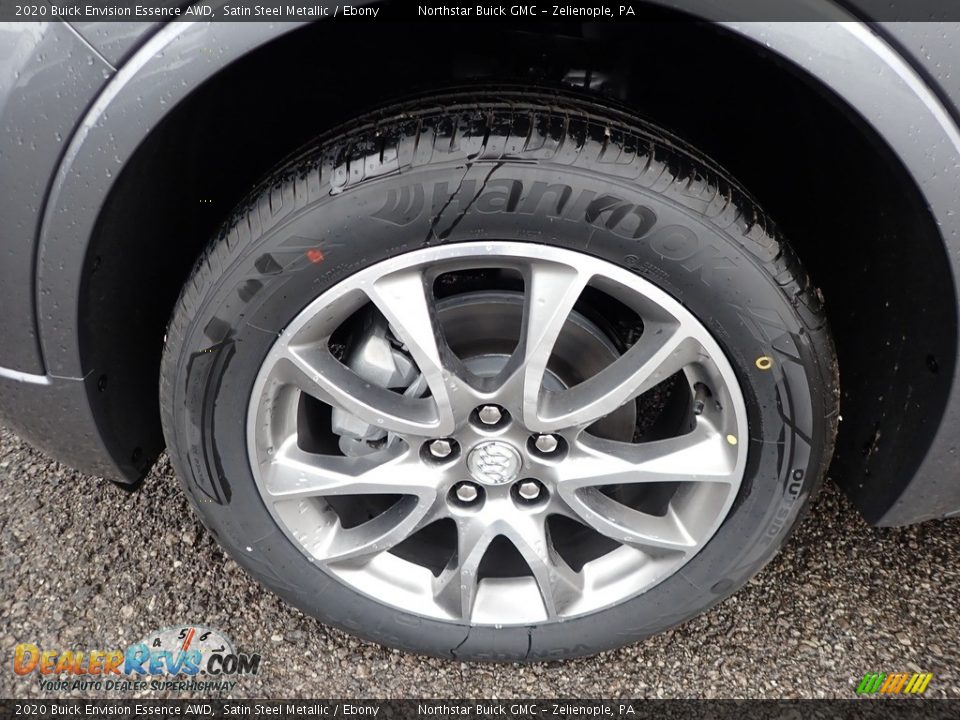2020 Buick Envision Essence AWD Satin Steel Metallic / Ebony Photo #10