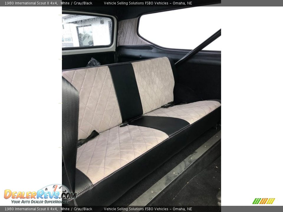 Rear Seat of 1980 International Scout II 4x4 Photo #12