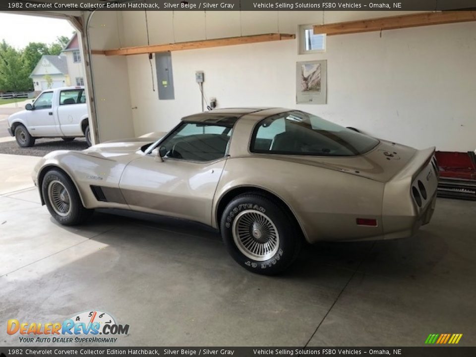 1982 Chevrolet Corvette Collector Edition Hatchback Silver Beige / Silver Gray Photo #1