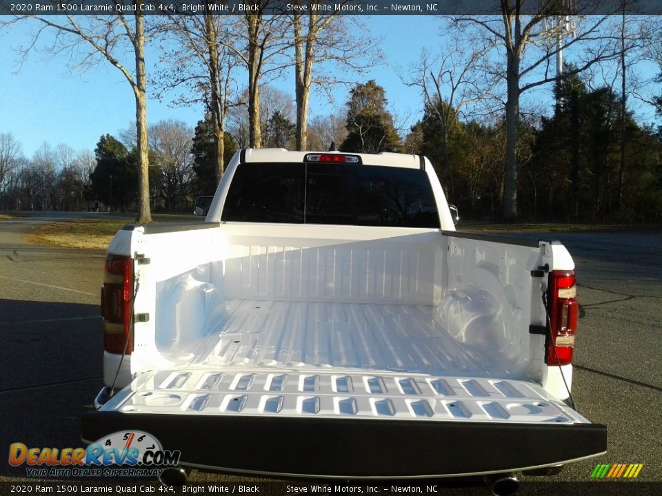 2020 Ram 1500 Laramie Quad Cab 4x4 Bright White / Black Photo #8