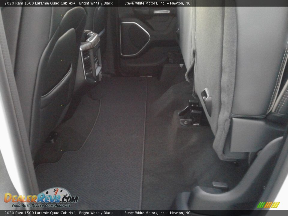 2020 Ram 1500 Laramie Quad Cab 4x4 Bright White / Black Photo #19