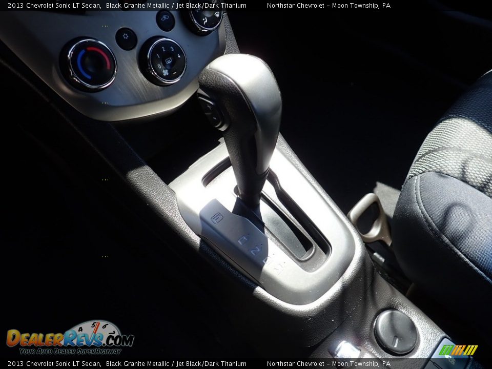 2013 Chevrolet Sonic LT Sedan Black Granite Metallic / Jet Black/Dark Titanium Photo #12
