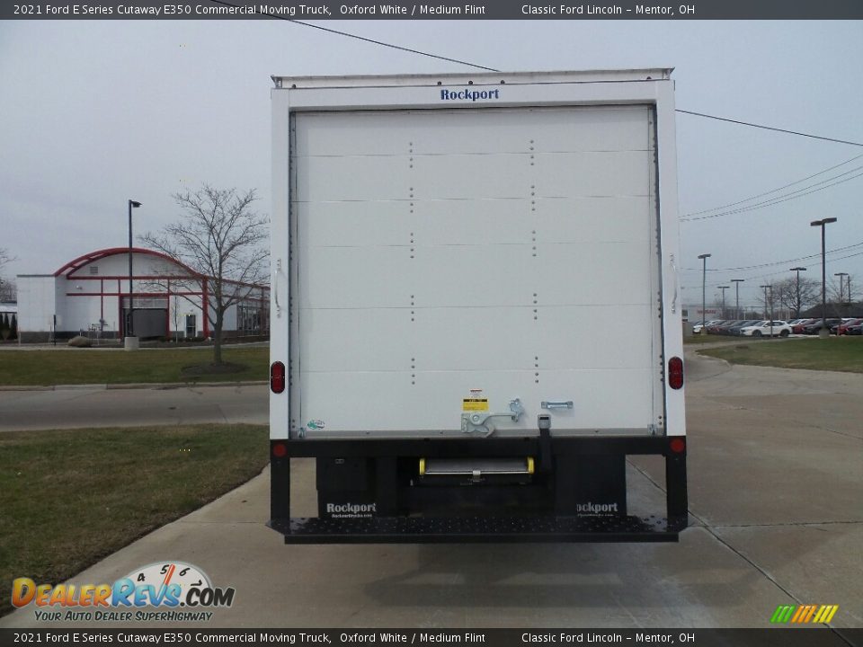 2021 Ford E Series Cutaway E350 Commercial Moving Truck Oxford White / Medium Flint Photo #7