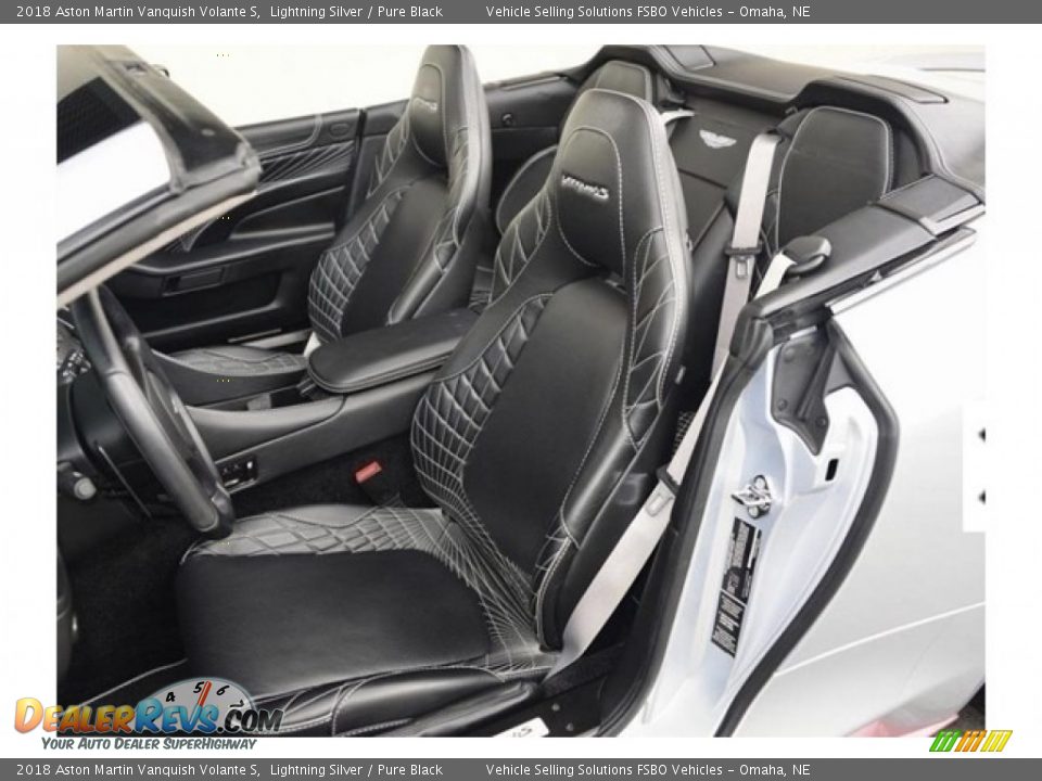 Front Seat of 2018 Aston Martin Vanquish Volante S Photo #4