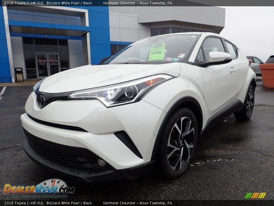 2018 Toyota C-HR XLE Blizzard White Pearl / Black Photo #2