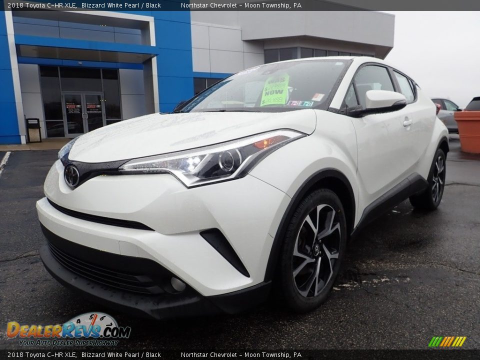 2018 Toyota C-HR XLE Blizzard White Pearl / Black Photo #2