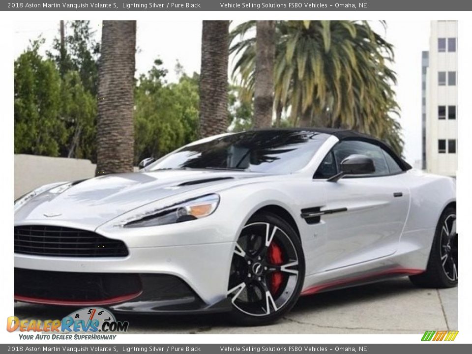 Lightning Silver 2018 Aston Martin Vanquish Volante S Photo #7