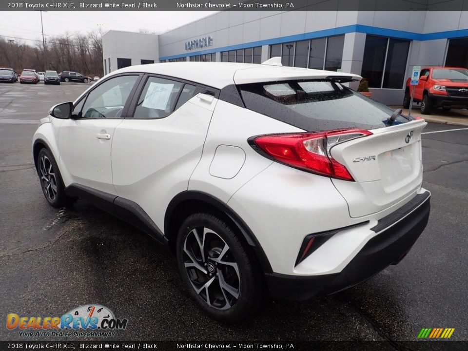 2018 Toyota C-HR XLE Blizzard White Pearl / Black Photo #4