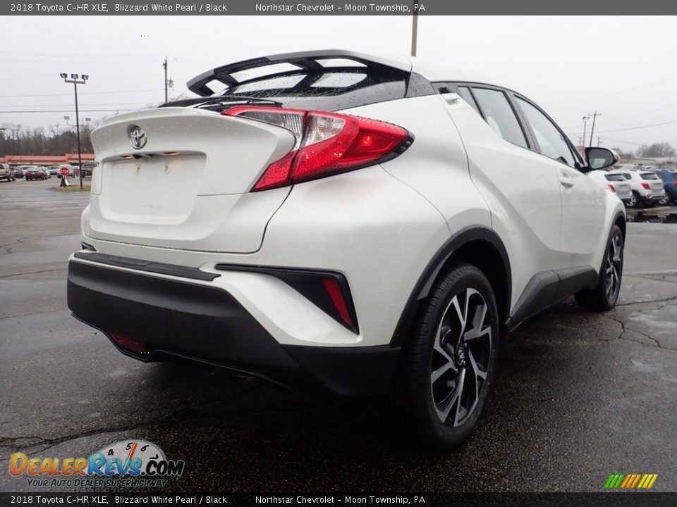 2018 Toyota C-HR XLE Blizzard White Pearl / Black Photo #8