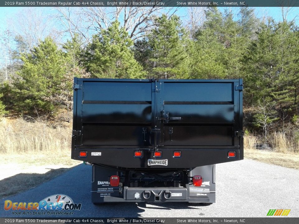 2019 Ram 5500 Tradesman Regular Cab 4x4 Chassis Bright White / Black/Diesel Gray Photo #10