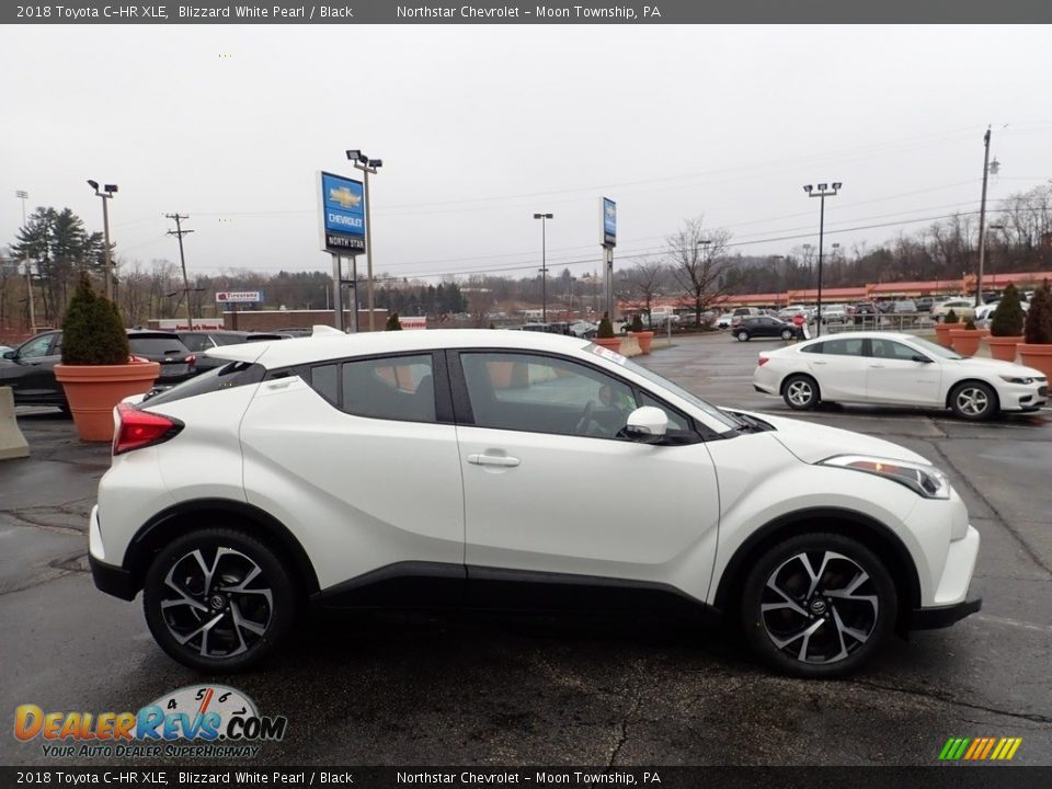 2018 Toyota C-HR XLE Blizzard White Pearl / Black Photo #10