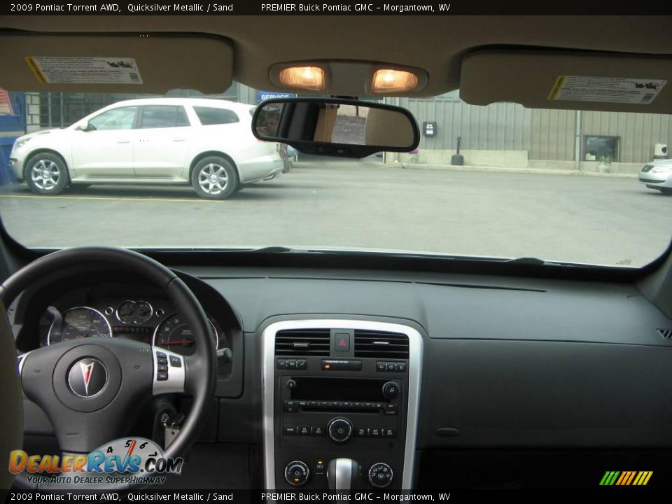 2009 Pontiac Torrent AWD Quicksilver Metallic / Sand Photo #9