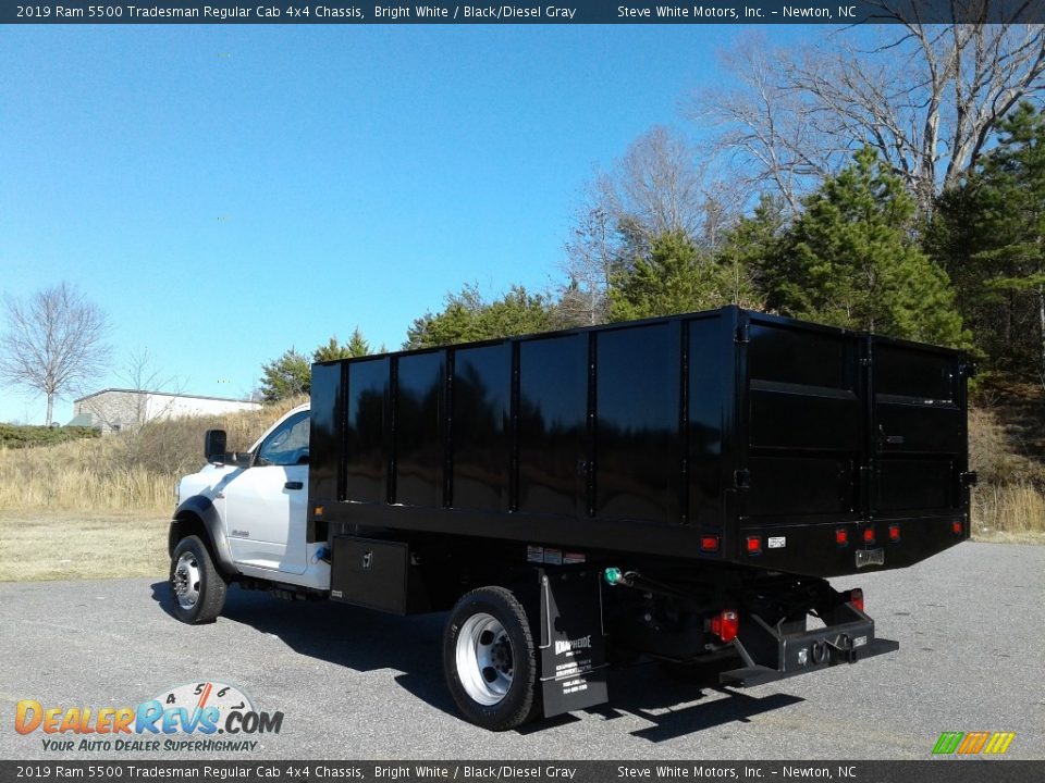 2019 Ram 5500 Tradesman Regular Cab 4x4 Chassis Bright White / Black/Diesel Gray Photo #11