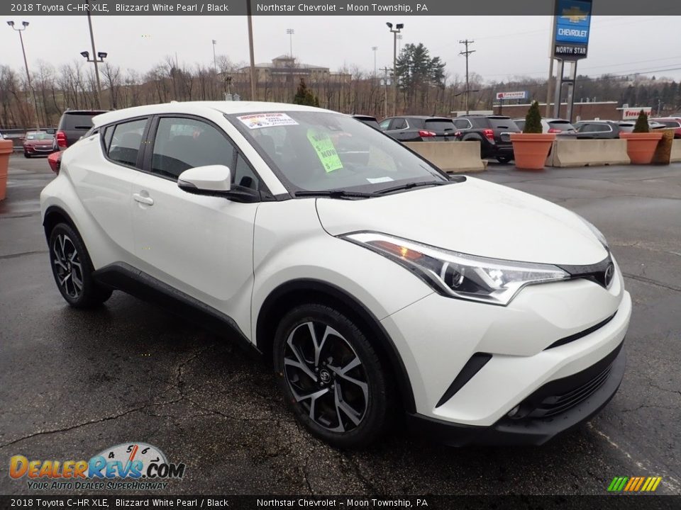 2018 Toyota C-HR XLE Blizzard White Pearl / Black Photo #11