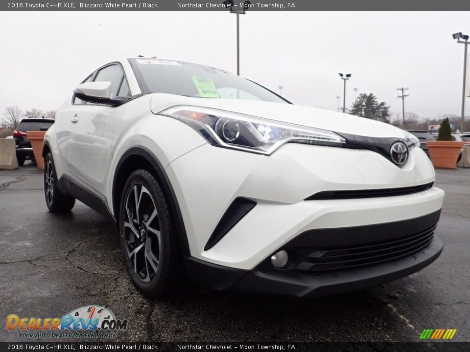 2018 Toyota C-HR XLE Blizzard White Pearl / Black Photo #12